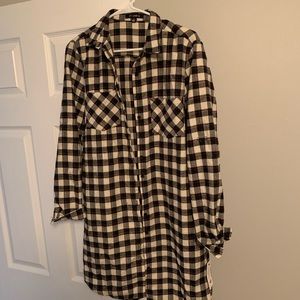 RDB plaid tunic I Joah brand size M new with tag